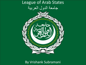 What is The League of Arab States?