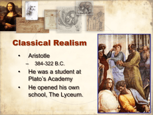 Idealism As A Philosophy of Education