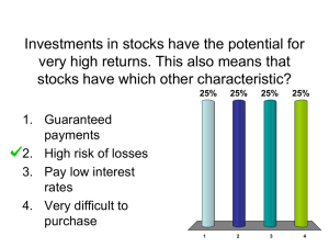Domain 5 Personal Finance PPT
