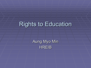What is the Human Right to Education?