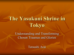 "Conflict Resolution Across Cultures", Dr. Tatsushi Arai