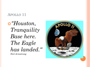 Notes on Apollo 11