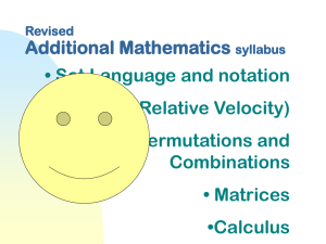 Relative Velocity