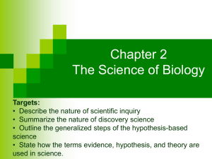 8 Discovery vs Hypothesis Based Science Notes