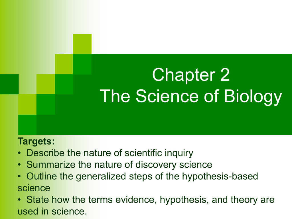 hypothesis driven vs discovery science