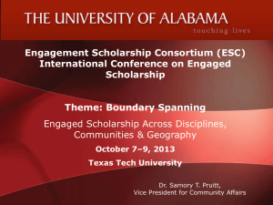 here - Community Affairs - The University of Alabama