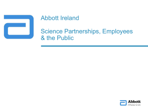 Abbott Ireland for EUSEA July 2012