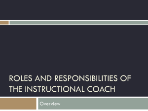 Elementary Reading Coach Foundational Training