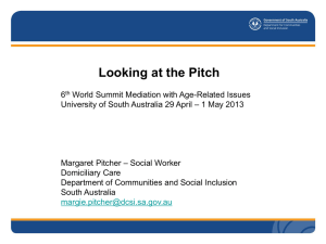 PowerPoint Template - University of South Australia