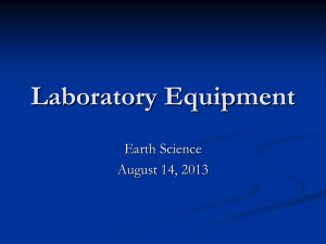 Lab Equipment - Moore Middle School