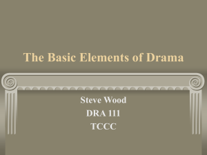 The Basic Elements of Drama