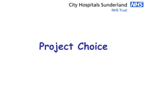 Project Choice - Gateshead Governors