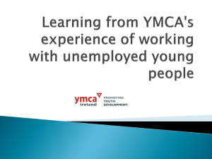 Learning from YMCA`s experience of working with unemployed