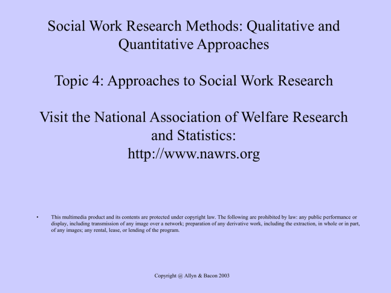 social work research is a