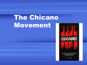 chicano movement powerpoint - Hickman Mills C