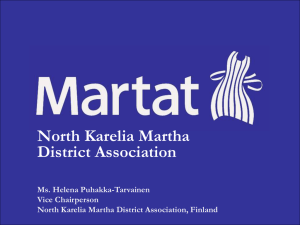 Martha District Association