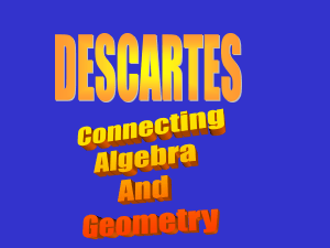 Descartes was an outstanding student at La Flèche