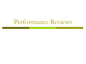 Performance Review Presentation Powerpoint