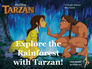 Click Tarzan to move on!