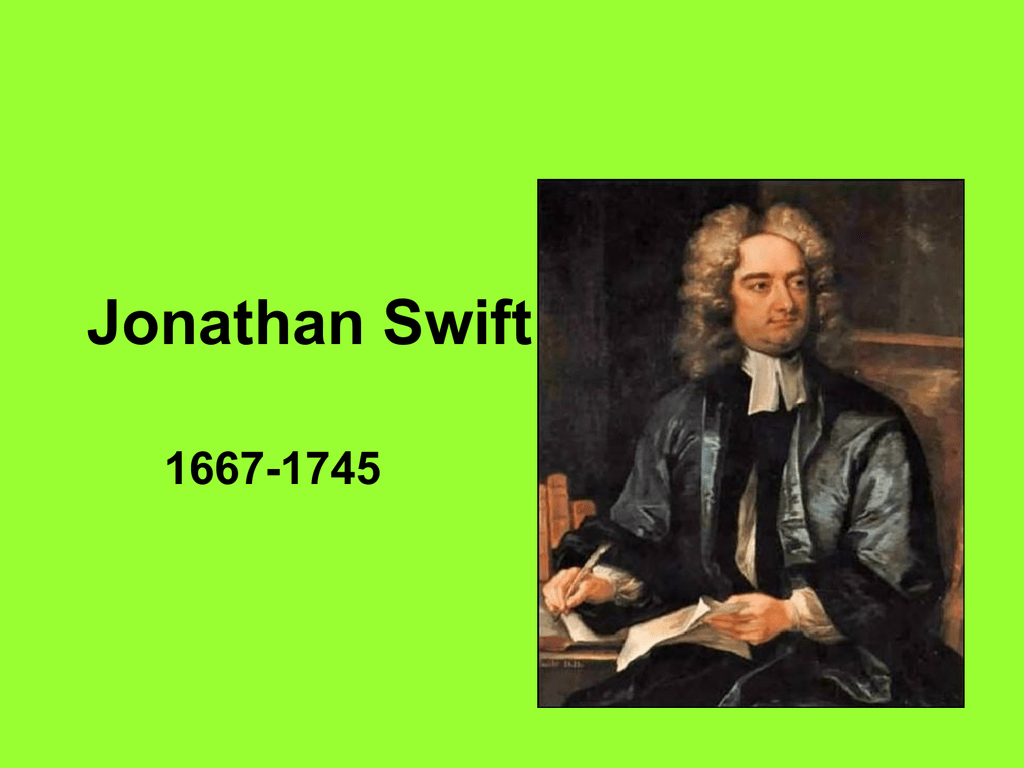 biography jonathan swift