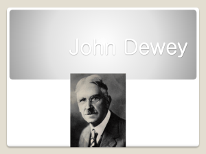 John Dewey - MrGibbs.com