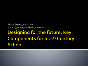 Designing for the future: Key Components for a 21st