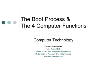 Boot Process ppt