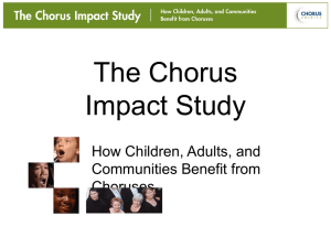 PowerPoint Slides: Summary of Impact Study