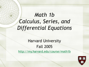 Introduction - Department of Mathematics