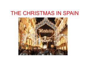 THE CHRISTMAS IN SPAIN