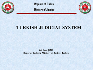 Turkish Judicial System