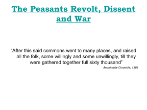 The Peasants Revolt