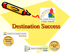 Destination Success - St. Lucie Public Schools