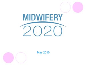 Midwifery 2020 - Powerpoint Presentation