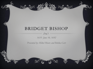 Bridget Bishop