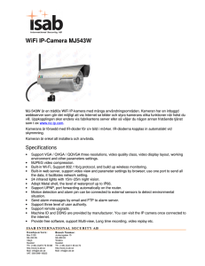 WiFi IP-Camera MJ543W