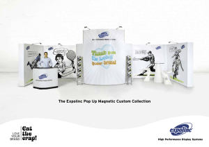 The Expolinc Pop Up Magnetic Custom Collection