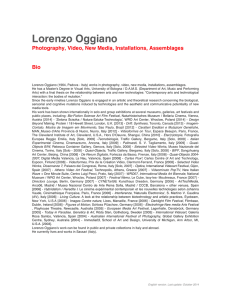 Bio - Lorenzo Oggiano