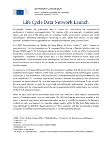 Life Cycle Data Network Launch