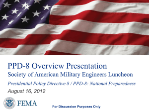 PPD-8 Overview Presentation - The Society of American Military