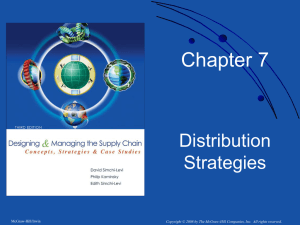 Chapter 7. Distribution Strategies