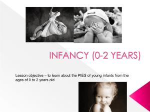 INFANCY (0-2 YEARS and reflexes)