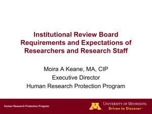 Research Coordinators and AAHRPP Powerpoint Presentation