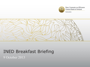 INED Breakfast Briefing Presentation