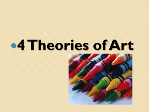 4 Theories of Art PP