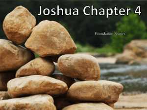 Joshua Chapter 4