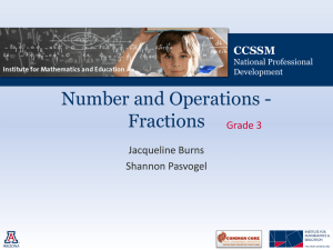 Number and Operations