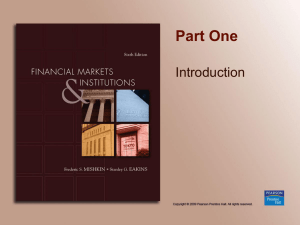 Chapter 1 - the School of Economics and Finance