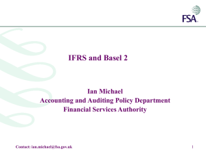 IFRS and Basel 2