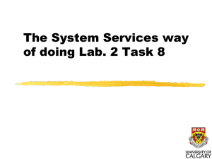 2 - Lab. 2 using Services